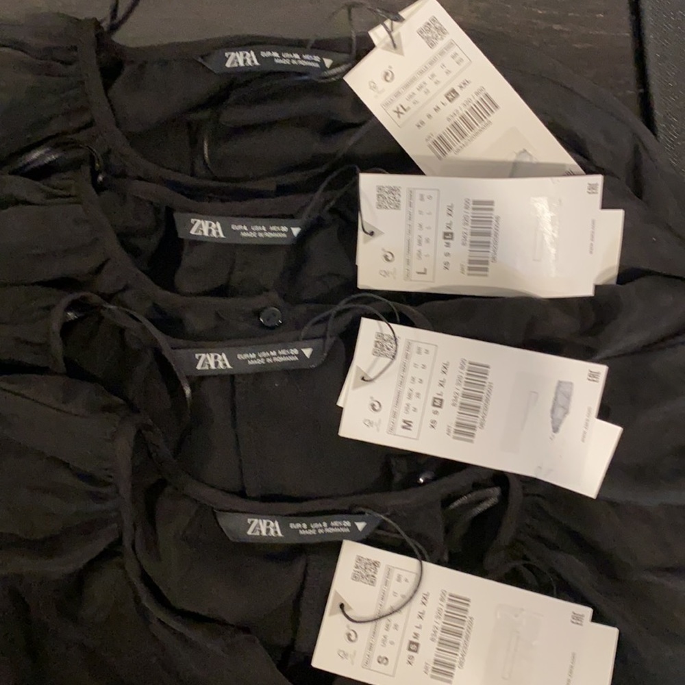 🖤Zara Black Long Sleeve Dress - Picture 11 of 14